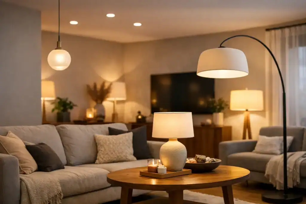 Best Lighting for Living Rooms at Home