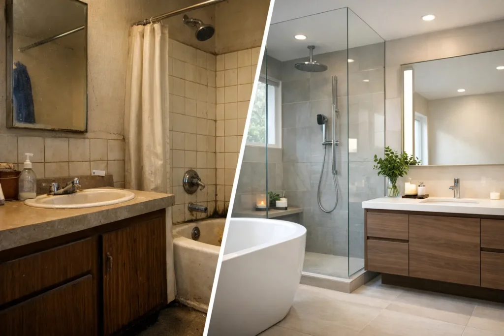 Bathroom Remodel Before After Changes That Matter