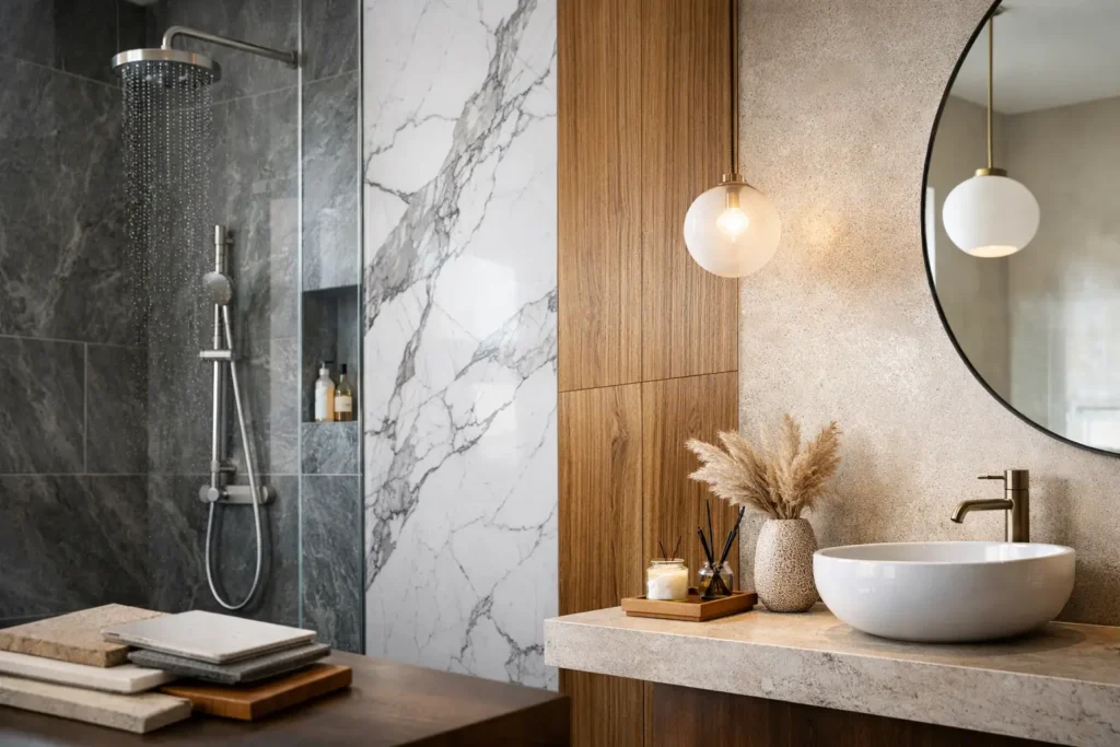 Best Materials for Bathroom Walls for Lasting Style