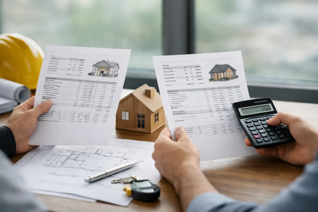 How to Compare Builders Quotes Without Surprises
