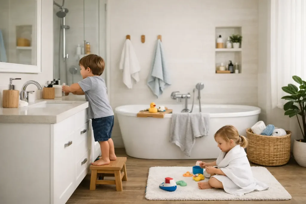 How to Design a Family Bathroom That Works