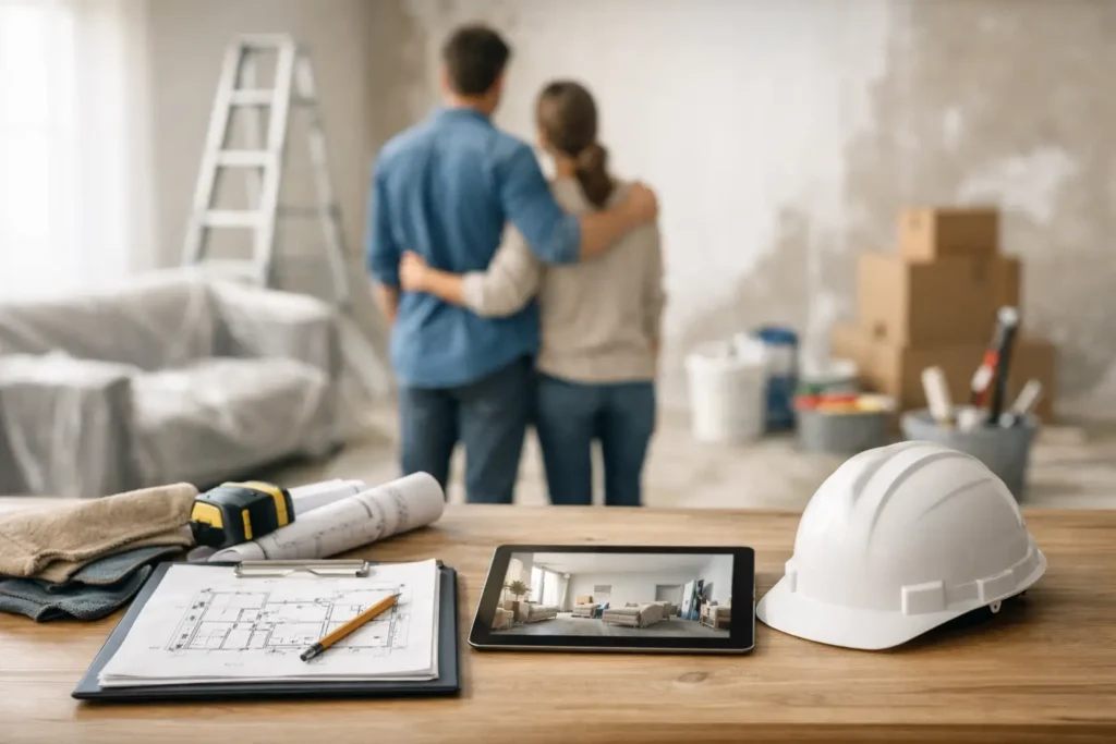 Building Work Preparation for a Calm Renovation