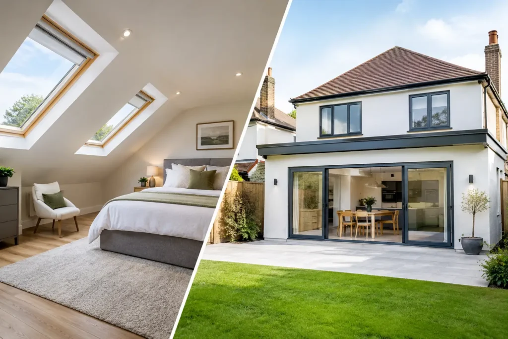 Loft Conversion vs Extension: Which Adds More?